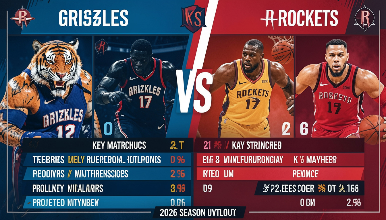 Grizzlies vs Rockets: Matchup Analysis, Score, and 2026 Predictions