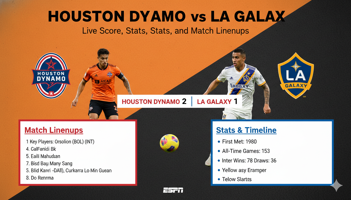 Houston Dynamo vs LA Galaxy
