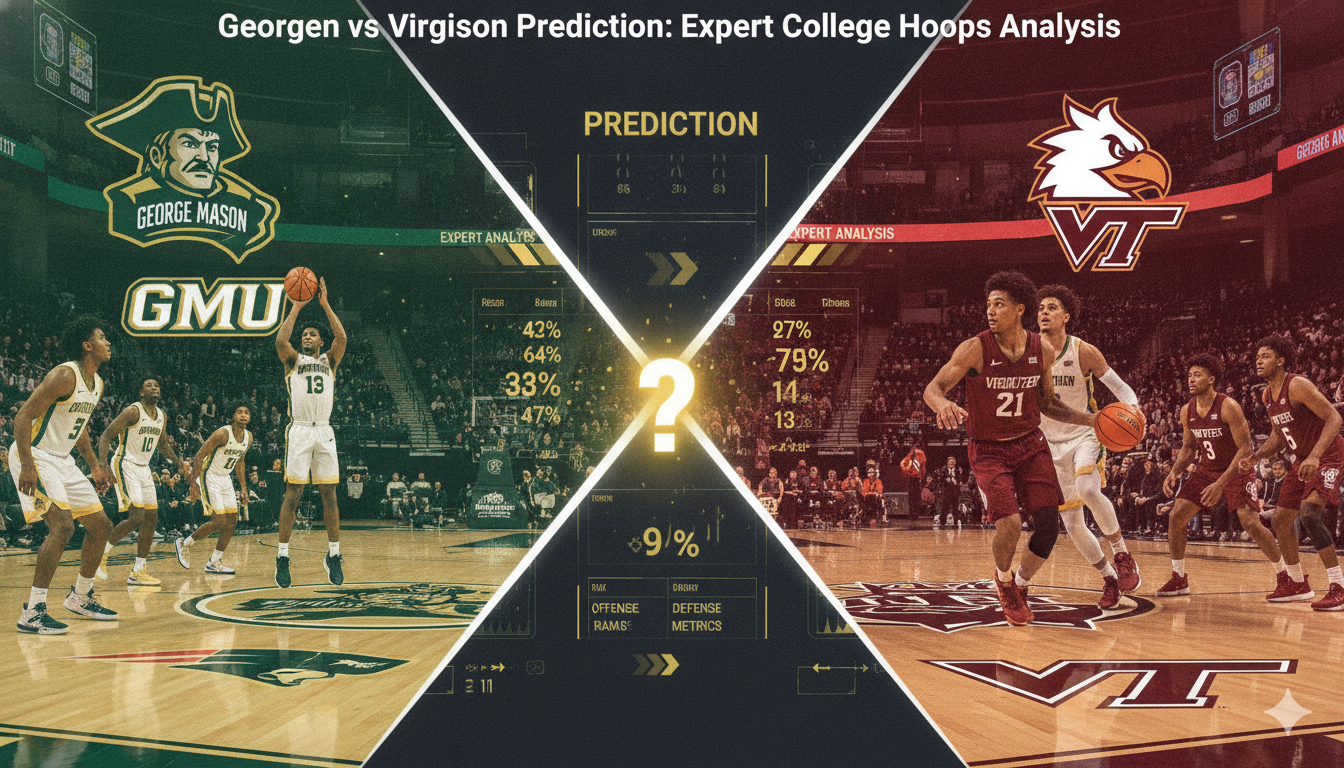 George Mason vs Virginia Tech Prediction: Expert College Hoops Analysis