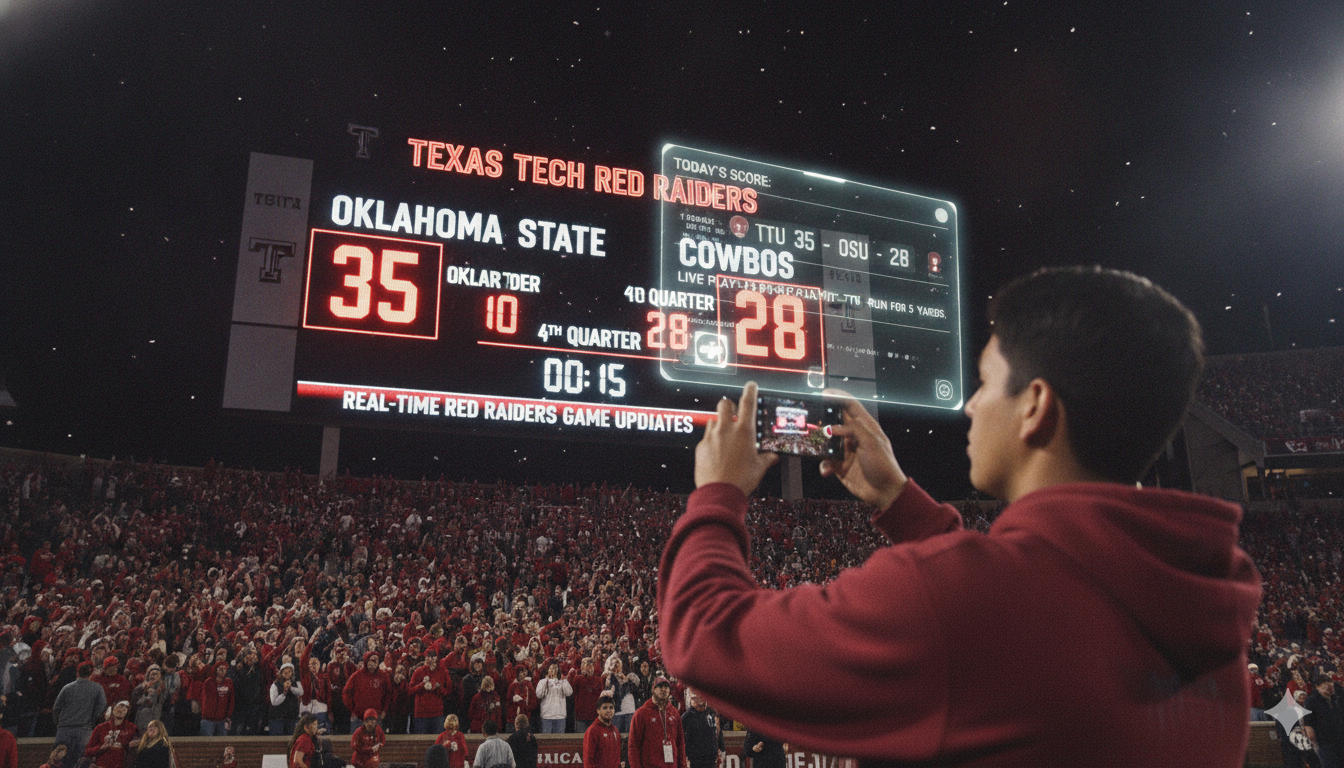 Texas Tech Score for Today: Real-Time Red Raiders Game Updates